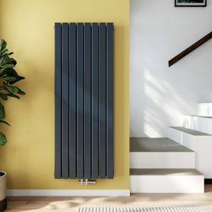 Emke radiador água quente aço plano camada dupla antracite 160x62 cm