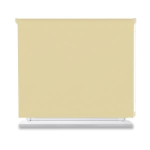 Estor enrollable opaco beige 170x150cm.