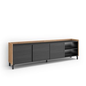 Móvel de tv, 207x35x61cm, LED rf4840