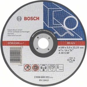 Disco de corte Bosch para metais com cubo offset - 230x3 mm