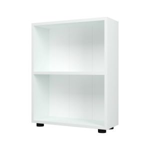 Estante de design para sala estilo original de 2 níveis 72 x 55 x 20 cm bra