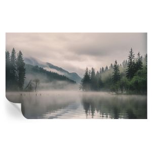 Papel de parede autocolante lago atmosférico 416x254 tulup