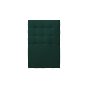 Cabeceira estofada de 90 cm - tecido de veludo verde - verde