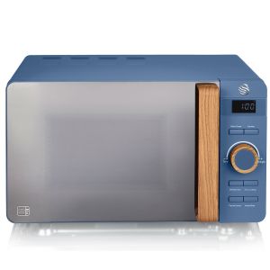 Nordic Digital Microwave 20L, 6 níveis de funciona Azul 800W SWAN SM22036
