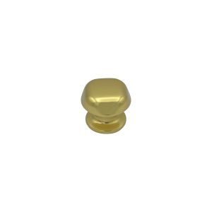Puxador fixo para porta, d: 60 mm, em alumínio dourado, fixação rápida