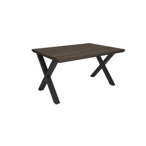 Mesa sala de jantar, 140x90x74cm, carvalho escuro rf3802