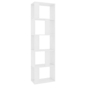 Estante/divisória 45x24x159 cm derivados de madeira branco
