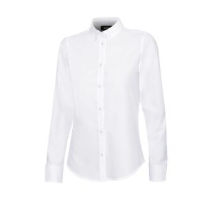 Camisa velilla oxford ml feminina 2xl branco