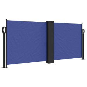 Toldo lateral retrátil 100x600 cm azul