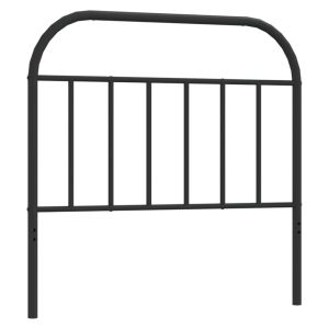 vidaXL cabecero de metal negro 100 cm