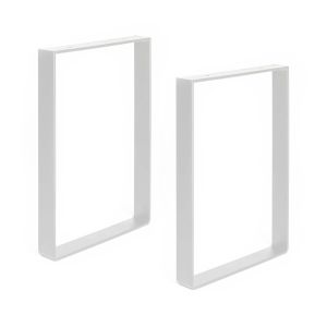 Rei | conjunto de 2 pés para mesas estilo industrial | 250x40x350mm | feito