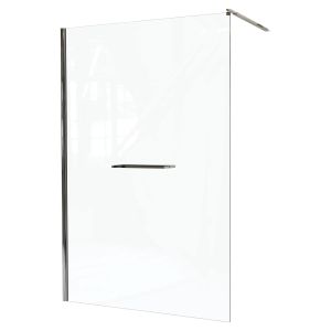 Ondee - painel de duche indus - prateleira - acabamento cromado - 140x200