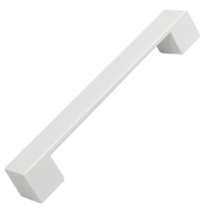 Puxador abs 160mm. Pintado branco matt, lote de 24