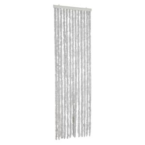 Cortina anti-insetos 56x185 cm chenille cinzento