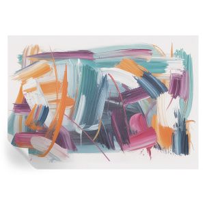 Papel de parede autocolante golpes enérgicos 208x146 tulup