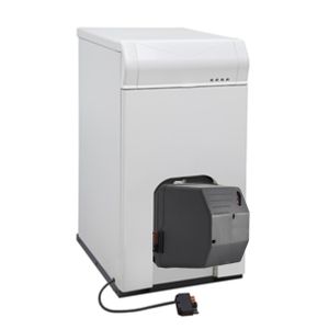 Caldeira a fuelóleo de ferro fundido chaminé biofuel sun sannover 30 kw com