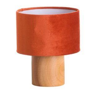 Lámpara de mesa natural eco red 18x18x22cm 7hsevenon deco
