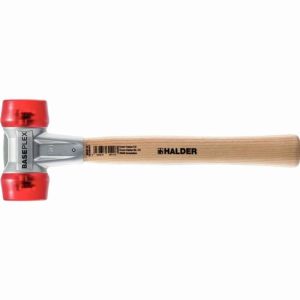Halder baseplex mallet - 3906 - cabeças de acetato de celulose plástica - z
