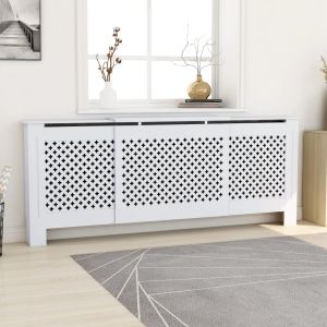 Cobertura de radiador mdf 205 cm branco