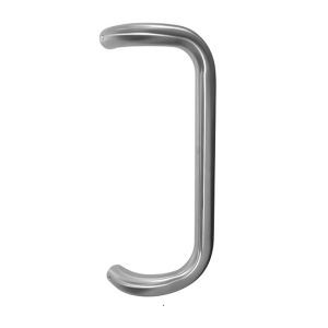 Puxador da porta diám 32, eixos 350, inox 304 acetinado