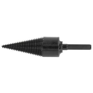 Broca lenha 32mm carbono hexagonal preta partidor toros