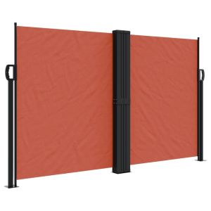 Toldo lateral retrátil 140x1200 cm terracotta