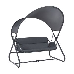 Baloiço solagna metal cinzento escuro