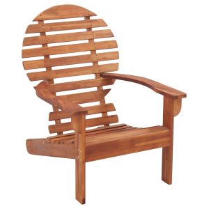 vidaXL silla adirondack madera maciza de acacia
