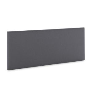 Cabeceira de cama aura cinza escuro 150x60 cm
