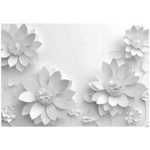 Papel de parede de flores 3d 350x250 papel de parede não tecido para quarto