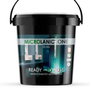 One fino 20kg 40m2 microcimento gris 40%