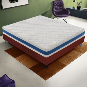 Colchão de espuma hr 150x200 alta densidade ortopédico rigidez h3