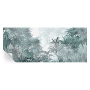 Papel de parede autocolante verde exótico 250x104 tulup