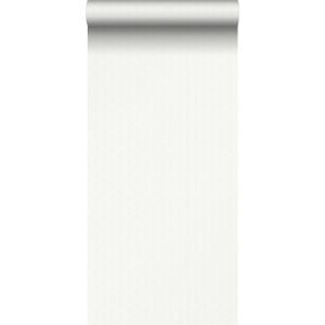 Borastapeter papel de parede motivo art deco branco - 53 cm x 11.2 m