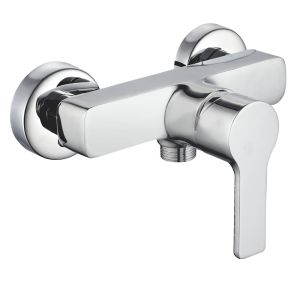 Kibath torneira de duche monocomando pin cromado fabricada em latão