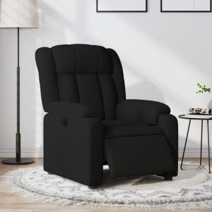 Poltrona elétrica reclinável tecido preto ewg6177