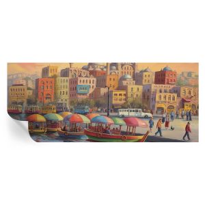 Papel de parede vinílico costa urbana 250x104 tulup