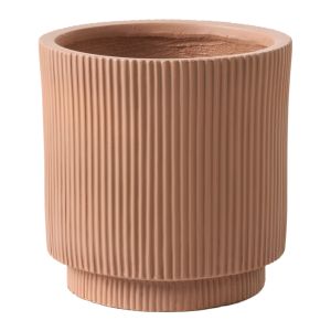 Vaso daria 30 cm castanho