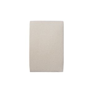 Cabeceira estofada de 90 cm - tecido bouclette beige clair - bege claro