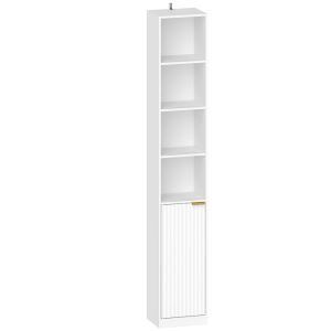 Estante para livro 30x24x182 cm mdf Homcom, casa - móveis de armazenamento