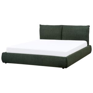 Cama tecido vinay 160 x 200 cm verde escuro