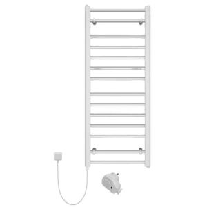 Toalheiro combi(água 436w(dt=50k)+resistência 300w branco 122x50cm/6m2