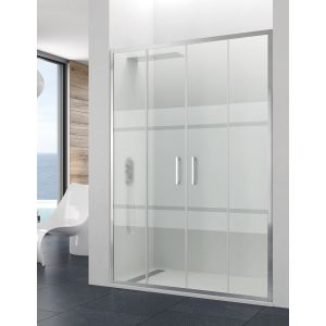 Resguardo de chuveiro allstone titan 2+2 140 cm serigrafado