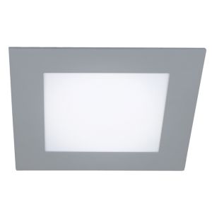 Pack 2 downlights LED quadradas cinza 18 w luz neutra 4000 k wonderlamp