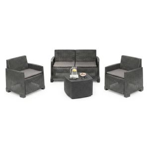 Conjunto de jardim amer, impermeável, em plástico