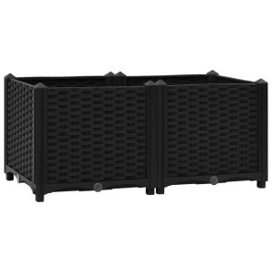 vidaXL arriate 80x40x38 cm polipropileno