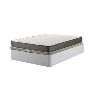 Sommier atenas branco 90x190cm + colchão básico 18cm
