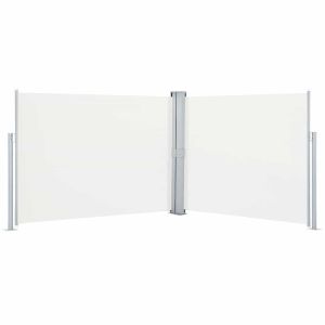 Toldo lateral retrátil 140x1000 cm creme