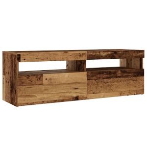 Móvel de tv flutuante - helloshop26 - 120 x 35 x 40 cm - madeira de engenha