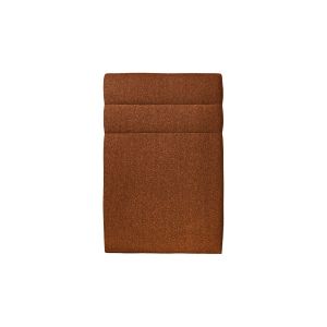 Cabeceira 90 cm lignes - terracota tecido bouclette - terracota